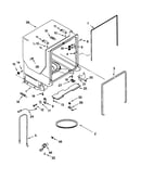 Tub and frame