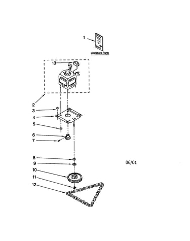 Motor and drive