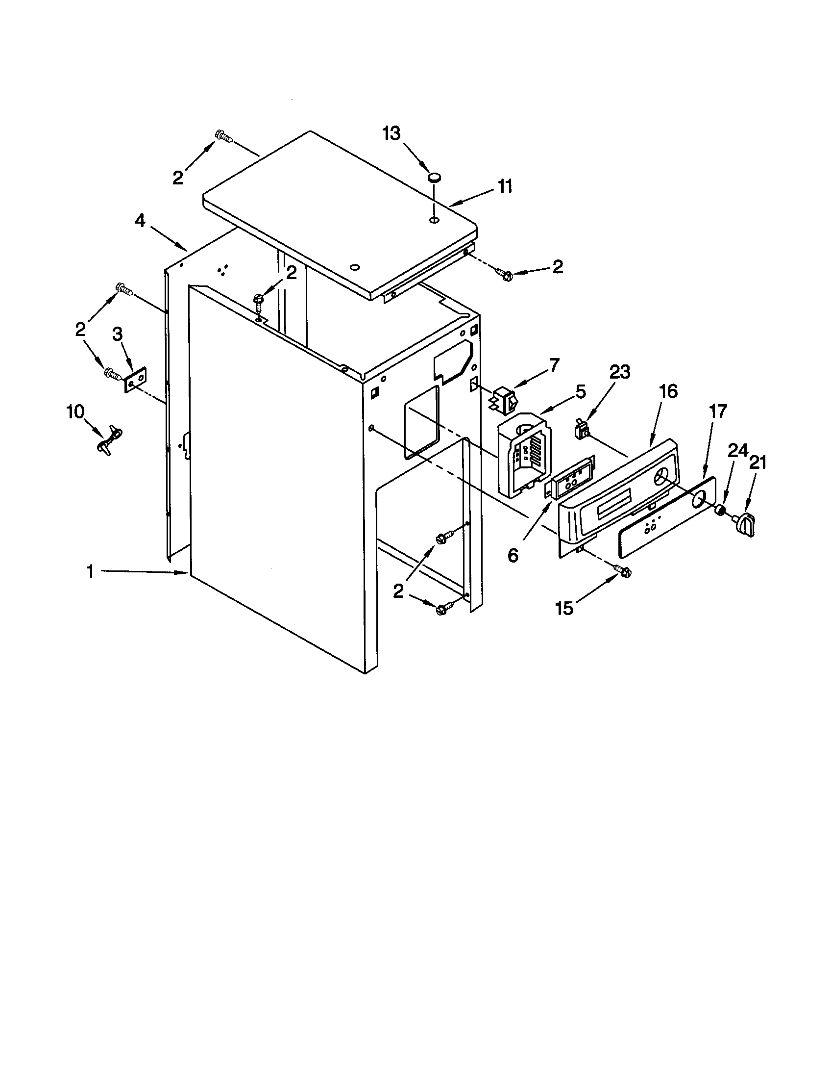 Cabinet and control