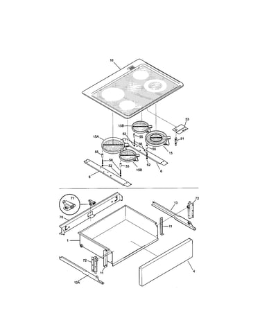 Top/drawer