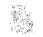 Kenmore 11630912000 dust compartment and motor diagram