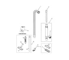 Kenmore 11630912000 hose and attachment diagram