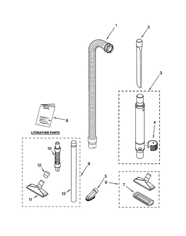 Hose and attachment