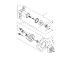 Kenmore 11630912000 agitator motor and gear diagram