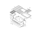Kenmore 66592012102 drawer and broiler diagram