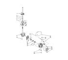 Kenmore 11023912100 brake/clutch/gearcase/motor/pump diagram