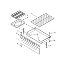 Drawer and broiler