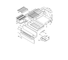 Kenmore 66595824002 warming drawer and broiler diagram