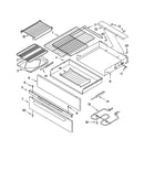 Warming drawer and broiler
