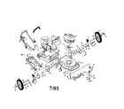 Craftsman 917377363 rotary lawn mower diagram