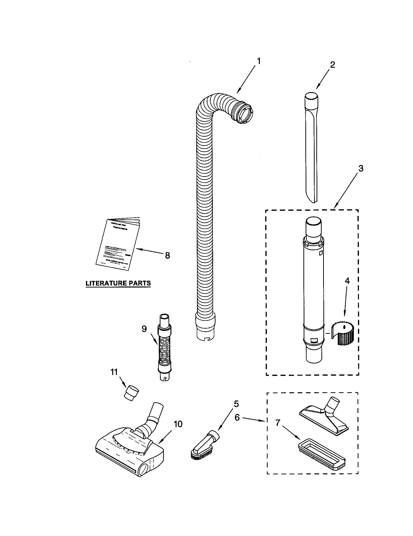 HOSE AND ATTACHMENT