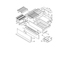 Kenmore 66595829003 warming drawer and broiler diagram