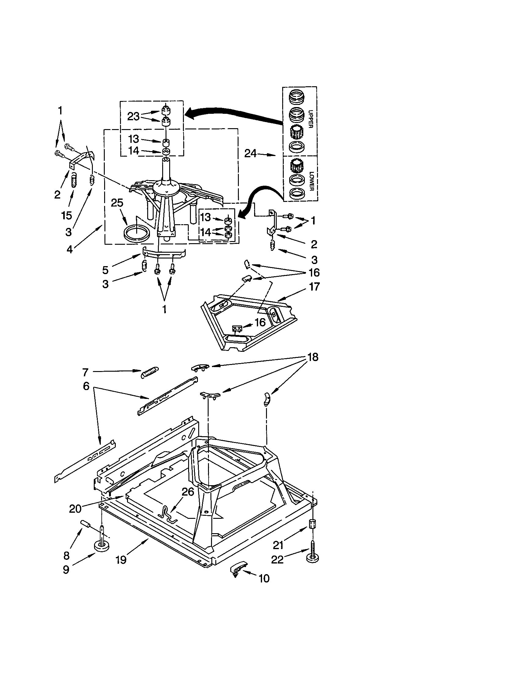 Machine base