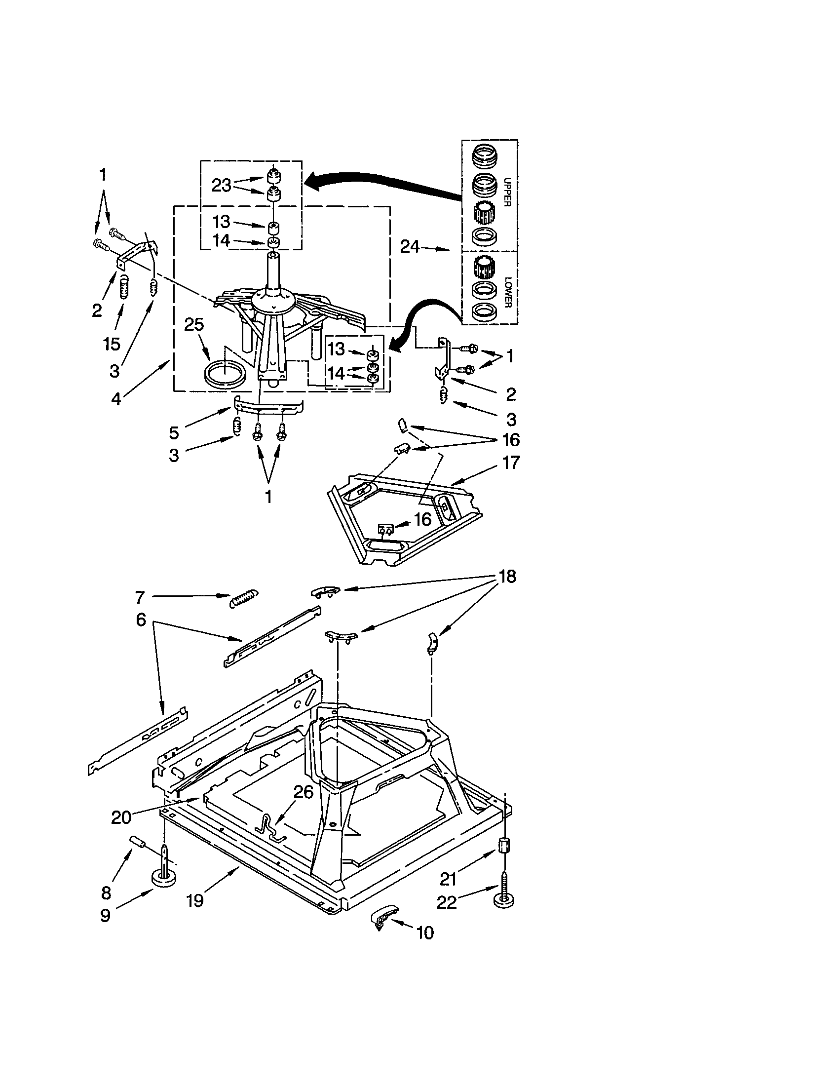 Machine base