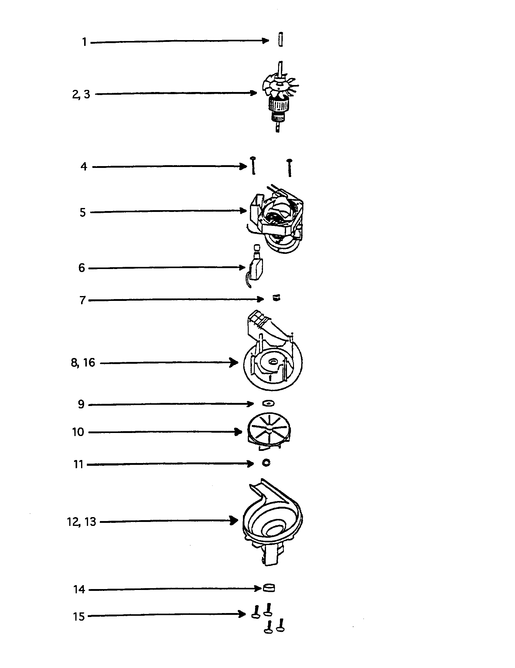 Armature and motor brush kit