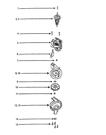 Armature and motor brush kit