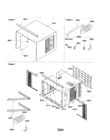 Outer case assembly
