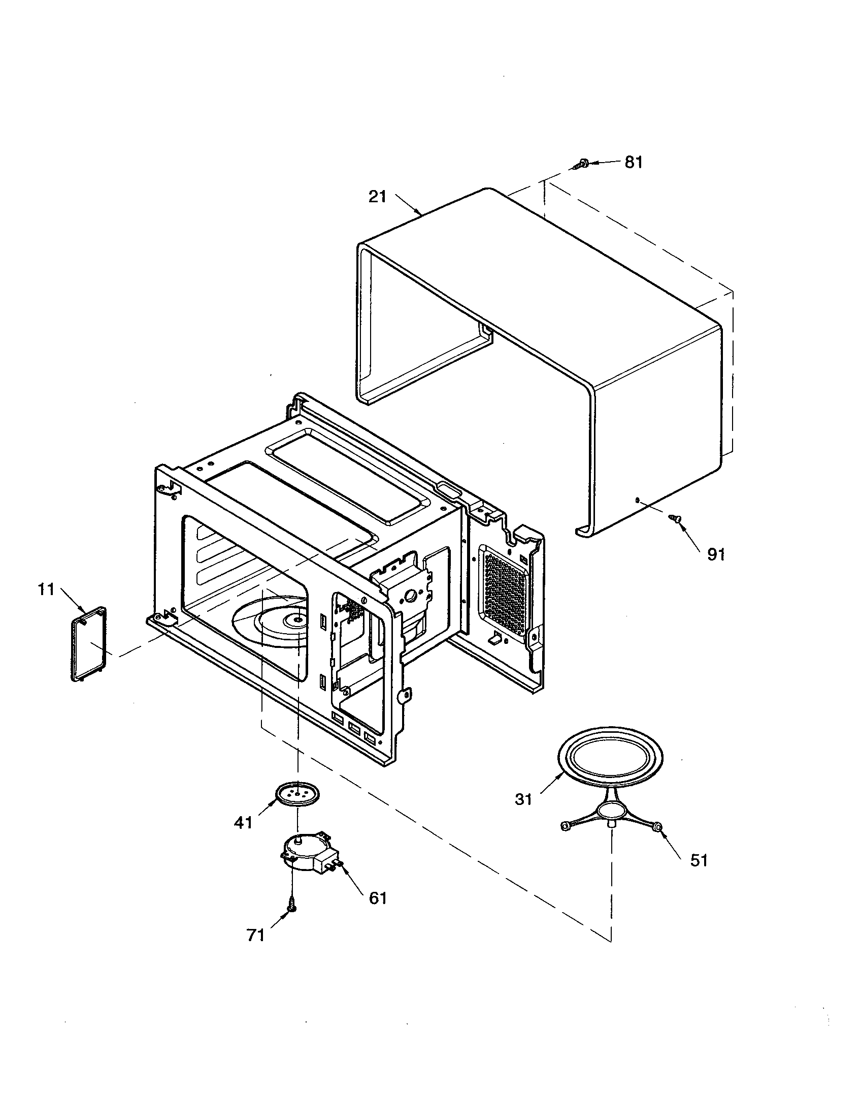 OVEN CAVITY