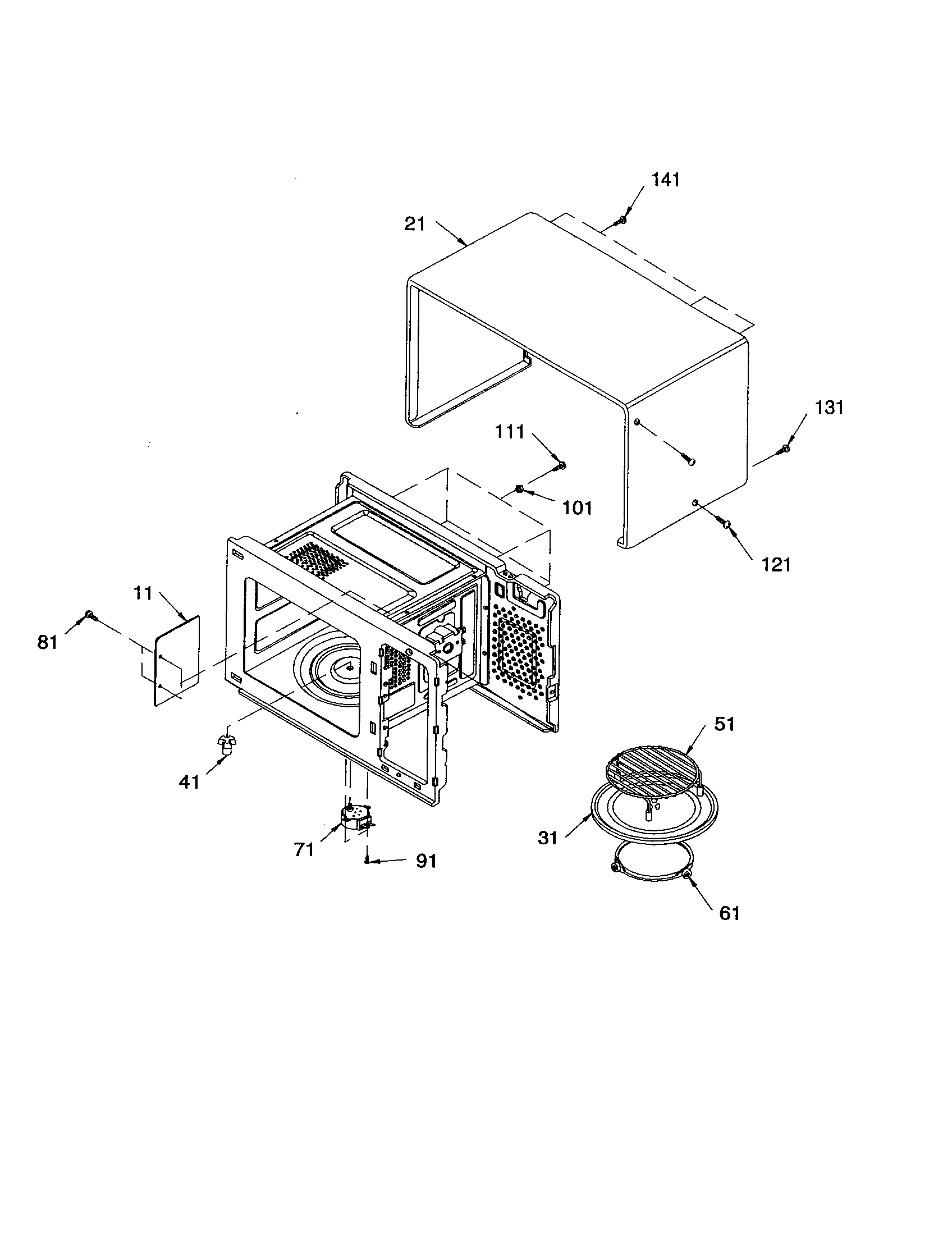 Oven cavity