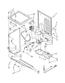 Dryer cabinet and motor