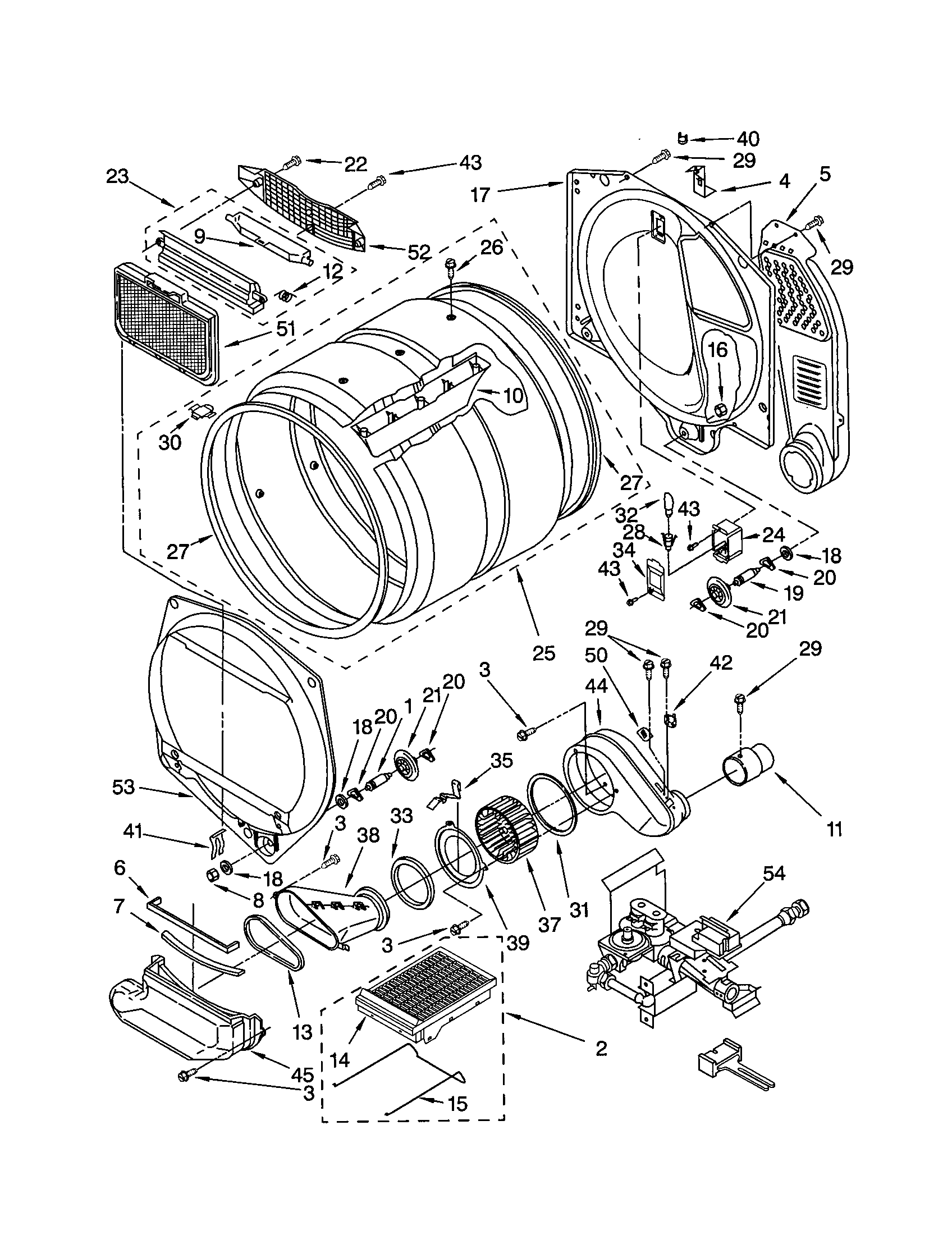 DRYER BULKHEAD