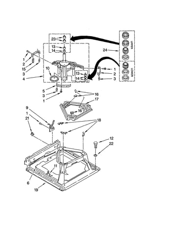 Machine base