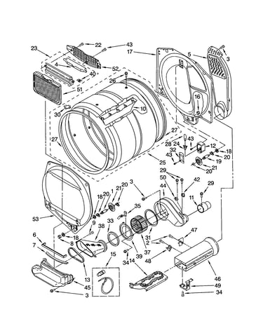 Dryer bulkhead
