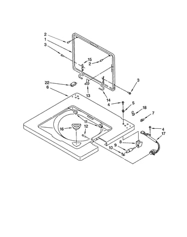 Washer top and lid
