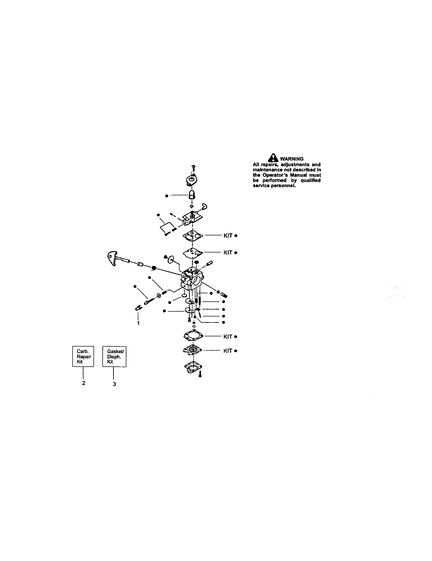 CARBURETOR #530069754-WA226