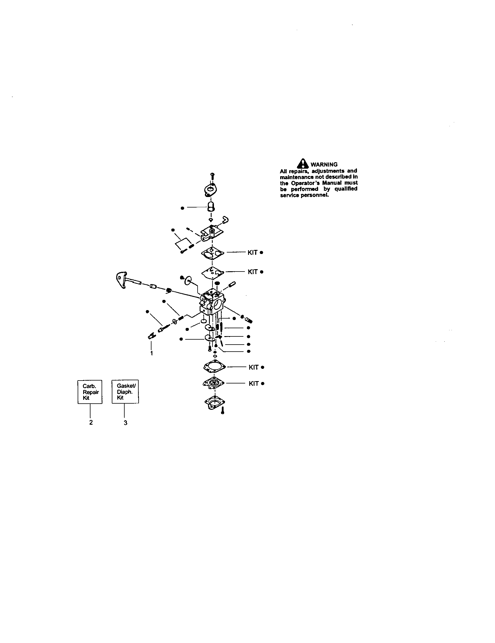 CARBURETOR #530069754-WA226