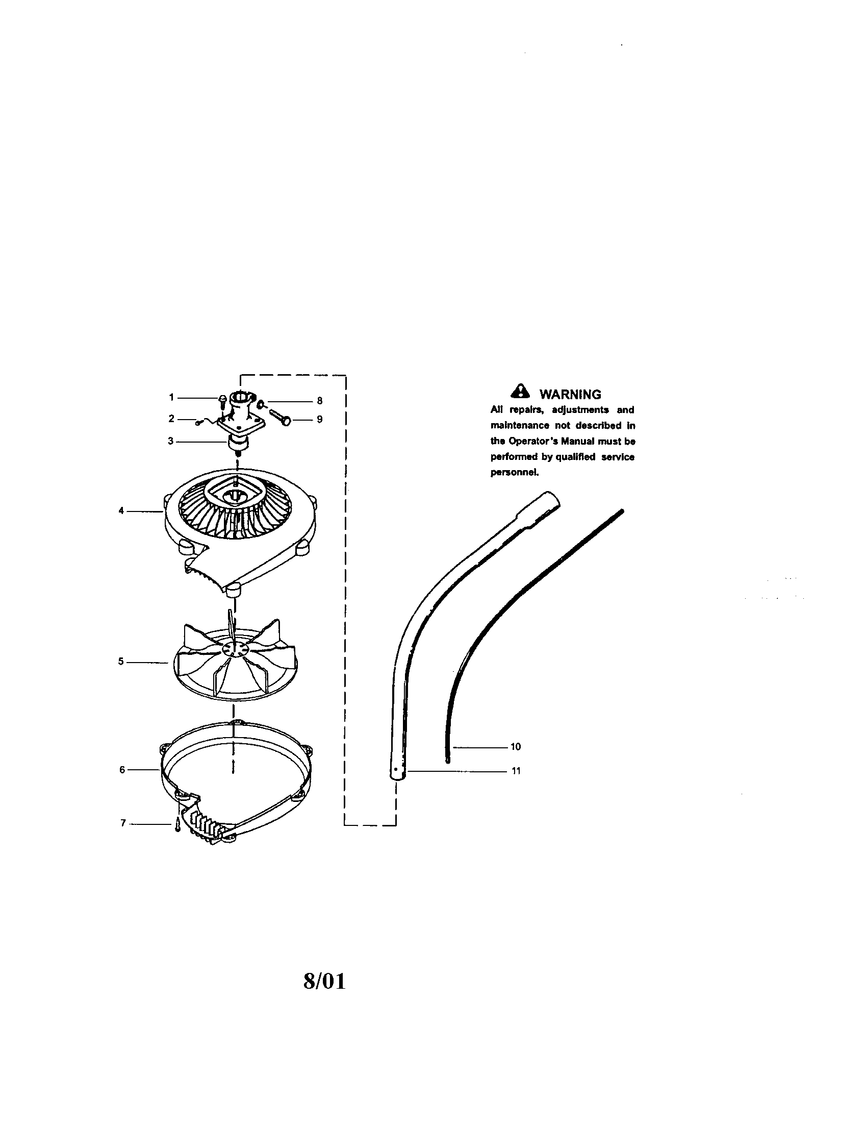 Covertible blower attachment
