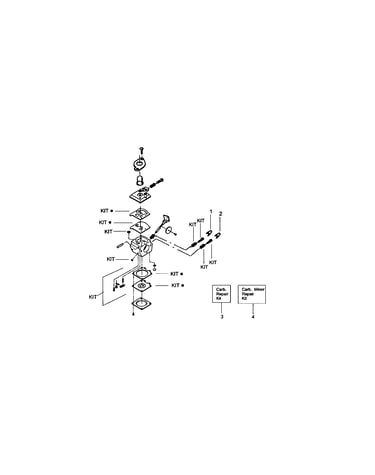 Carburetor #530071443-c1u-w10