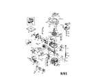 Craftsman 917773751 4-cycle engine diagram