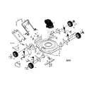 Craftsman 917388225 rotary lawn mower diagram
