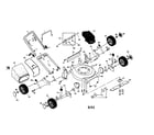 Craftsman 917388013 rotary lawn mower diagram