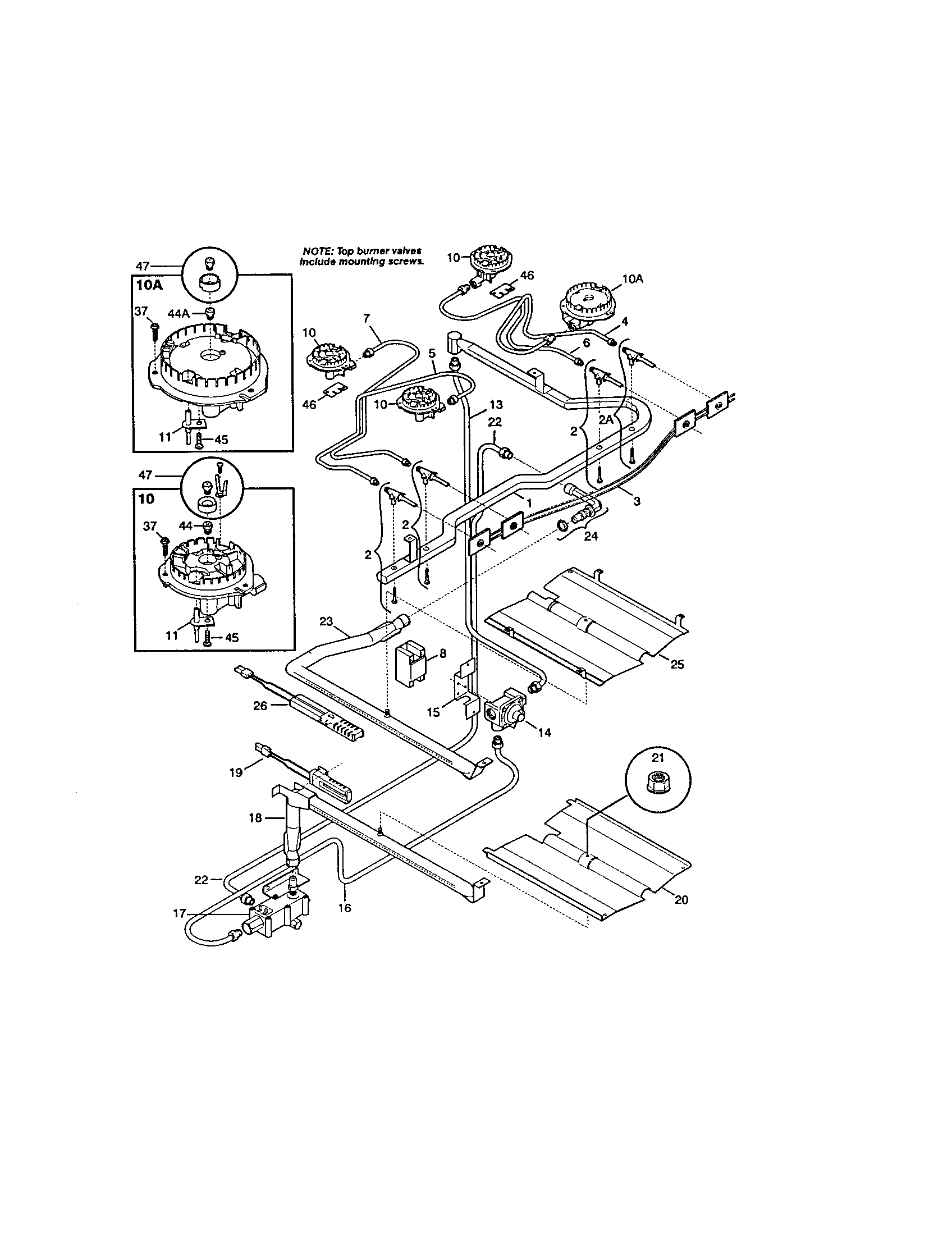 Burner (79073771100,79073778100)