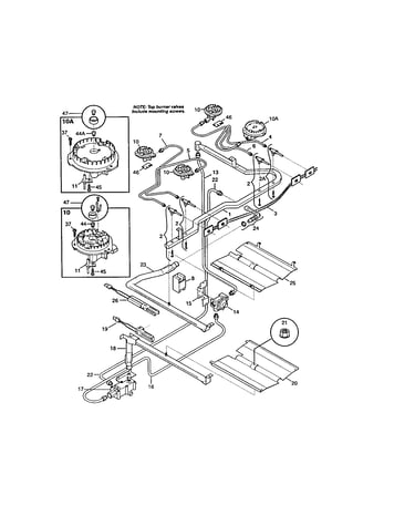 Burner (79073771100,79073778100)