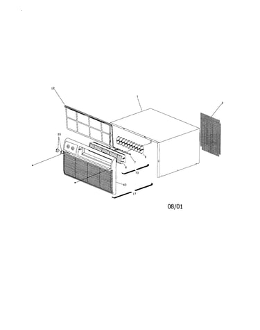 Cabinet front and wrapper