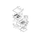 Kenmore Elite 79099013100 top/drawer diagram