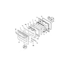 Kenmore Elite 79099013100 door diagram