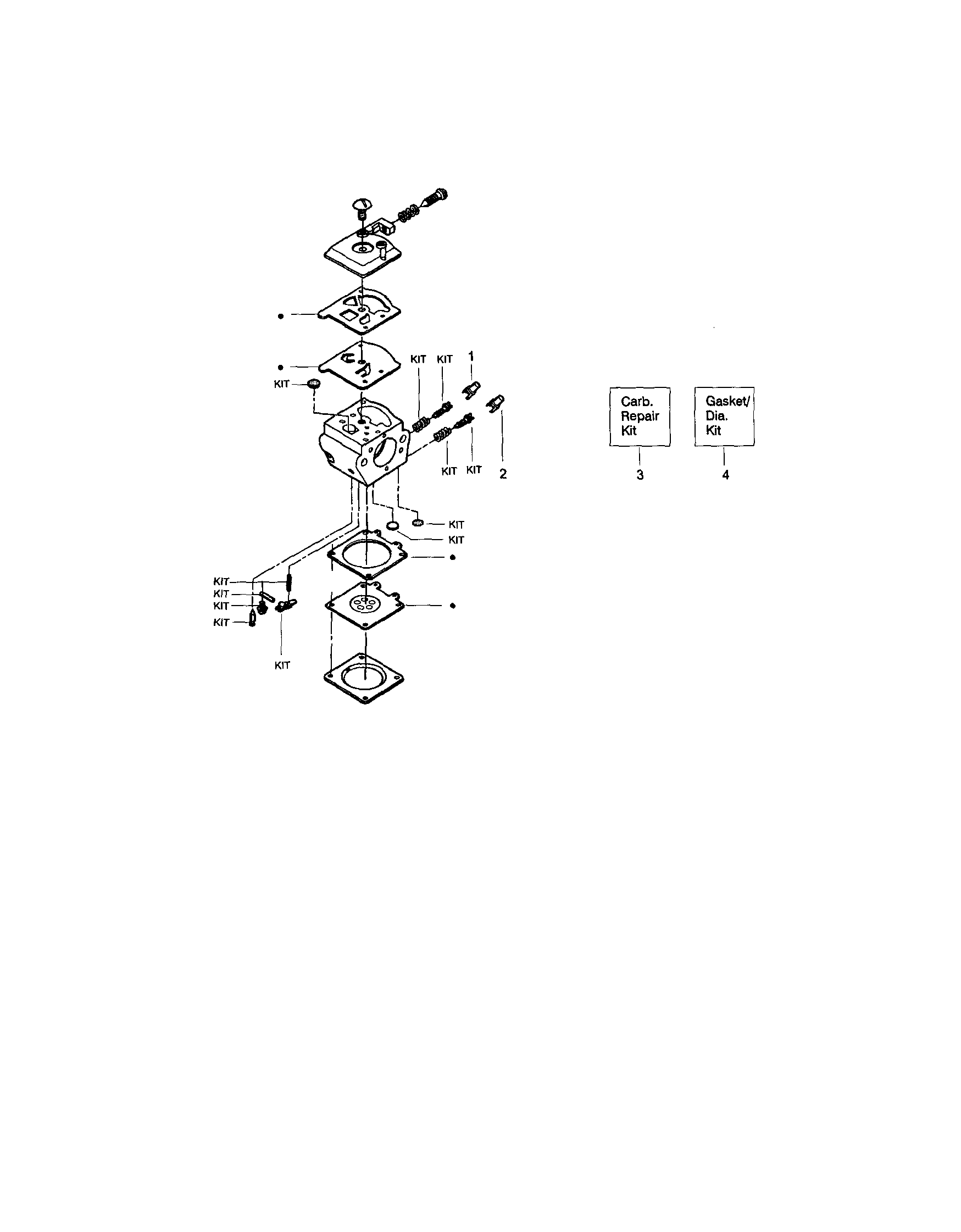 CARBURETOR WT600-#530071410