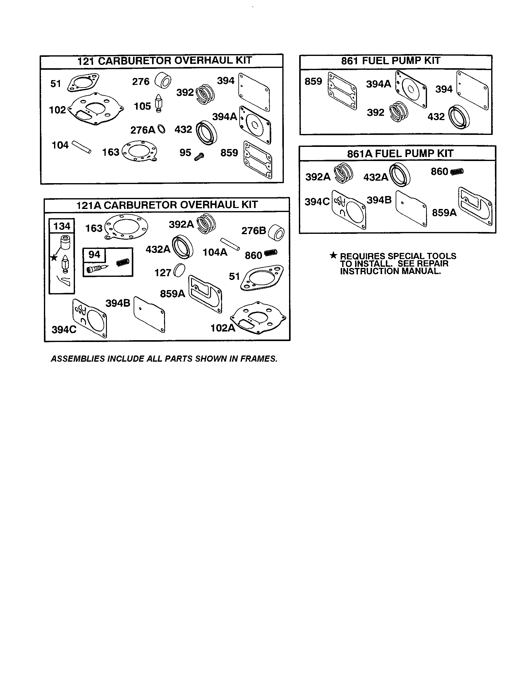 Fuel pump/carburetor