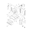 Amana 24M33PA-P1214805R basepan/evaporator diagram