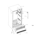 Amana AFU1704AW-PAFU1704A freezer compartment diagram