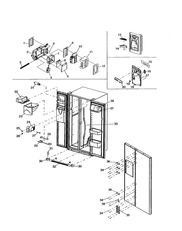 Facade, controls and light shield