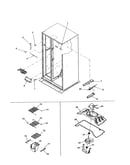 Freezer shelving, ref.lights