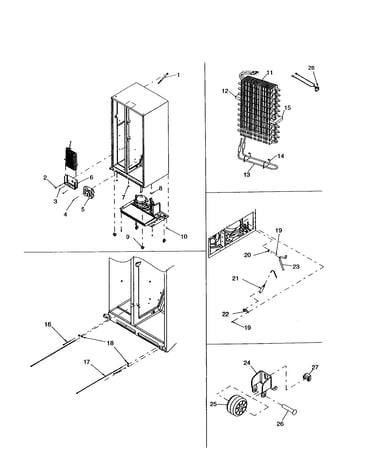 Evaporator and drier