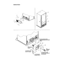 Kenmore 59651674100 cabinet back diagram