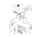 Amana 21M23PA-P1214811R chassis assembly 1 diagram