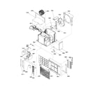 Amana 25M33PB-P1214822R chassis assembly diagram